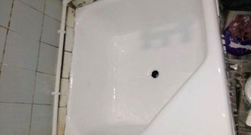 Обновление душевого поддона акрилом | Колюбакино